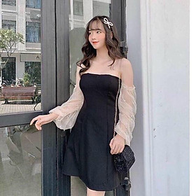 Đàm Xòe Phối Tay Lưới Kết Cườm