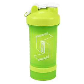 Bình lắc Shaker Bottle 4 trong 1 - Bình nước thể thao tập gym chính hãng MDBuddy