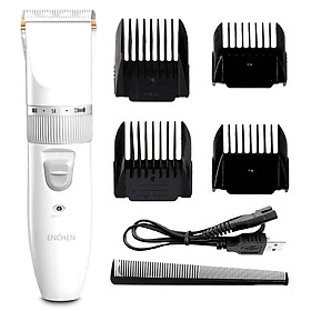 Tông Đơ Cắt Tóc Xiaomi ENCHEN Sharp (EC-712) Đầu Sứ Với Cổng USB Có Thể Sạc Lại
