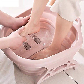 Mua CHẬU NGÂM CHÂN GẤP GỌN CÓ CON LĂN MASSAGE.BỒN NGÂM CHÂN