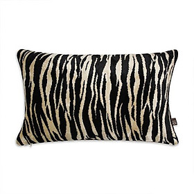 Mua Vỏ gối nhập khẩu Anh Quốc 35X50CM BLACK /GOLD 3PT1007B        ZIZI