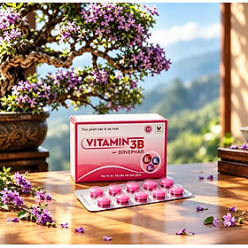 Viên Uống Vitamin 3B [B1, B6, B12] Dovephar Hỗ Trợ Tăng Cường Sức Khỏe - Hộp 100 viên