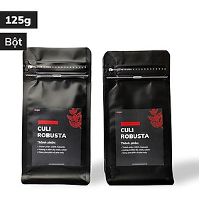Cà phê pha phin CULI ROBUSTA 250g cafe nguyên chất hương vị đắng đậm đà nhiều cafein dành cho dân ghiền cà phê mạnh