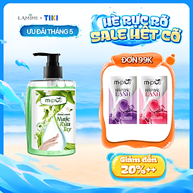 Nước Rửa Tay Diệt Khuẩn - Hoa Trà Trắng