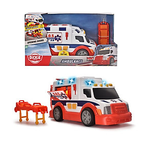 Đồ Chơi Xe Cứu Thương Lớn Dickie Toys Ambulance 33 cm