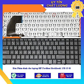 Bàn Phím dùng cho laptop HP Pavilion Sleekbook 15B 15-B  - KHÔNG KHUNG - Hàng Nhập Khẩu New Seal