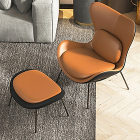 Mua Ghế thư giãn full bộ kèm đôn để chân  ghế sofa  ghế đọc sách bằng da cao cấp  GHT003