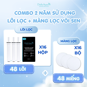 Mua Bộ Lọc Nước Trọn Năm Cho Vòi Sen Daily Aqua Loại Bỏ Vi Khuẩn  Tạp Chất - Tiết Kiệm  An Toàn Tiện Lợi