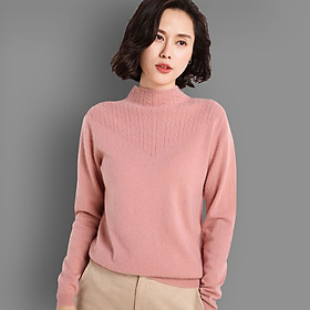 Áo len nữ Hàn Quốc len dày dặn, mềm mại, sờ mát tay