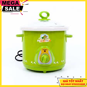 Mua Nồi Hầm Cháo Chậm  Kho Cá  Xanh (Thể Tích 2 5L) - Giao Hàng Toàn Quốc