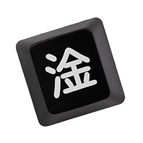 Chinese Character Mechanical Keyboard ESC Keycap DIY Custom Red