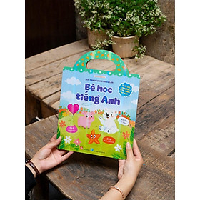 Sách Bóc Dán Sử Dụng Nhiều Lần (Thỏa Sức Sáng Tạo Trên Nhiều Bề Mặt) Cho Bé 3+ - Bé Học Tiếng Anh