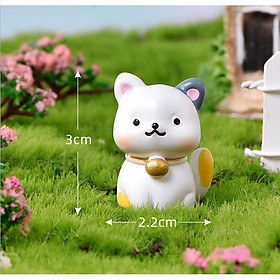 Mô hình con thú nhỏ dễ thương trang trí tiểu cảnh quà tặng trang trí