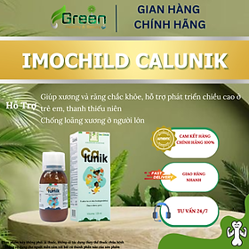 IMOCHILD CALUNIK Bổ sung Canxi, Vitamin D3K2