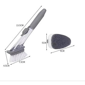 Mua Chổi Cọ Rửa Đa Năng Kèm Bình Xịt Tiện Lợi