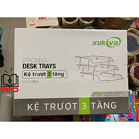 Kệ mica trượt 3 tầng Xukiva 169-3