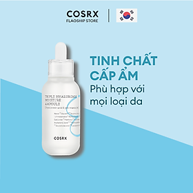 Tinh Chất Cấp Ẩm Hyaluronic Acid + B5 COSRX Hydrium Triple Hyaluronic Moisture Ampoule 40ml