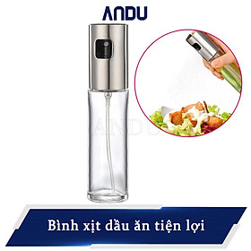 Mua Bình xịt dầu ăn  nước mắm  dấm và các gia vị dạng lỏng cho món nướng chất liệu inox 100ml dễ sử dụng