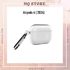 Mua Vỏ Ốp Case Bảo Vệ TPU Trong Suốt  Cho Airpods 4 ( 2024) Kèm móc treo_ Hàng Chính Hãng