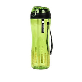 Bình nước nhựa thể thao Lock&Lock Bisfee có ống hút Silicon 650ml ABF629 - Hàng chính hãng