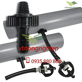 Mua Nối khởi thủy 10ly có ren ngoài  nối ren côn 10ly nối ống PE 10ly  bịch 100 cái