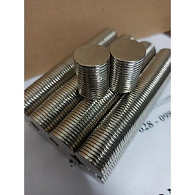 Mua Nam châm viên phi 20x2 mm lực hút mạnh  Dùng làm nắp hộp carton  làm túi xách