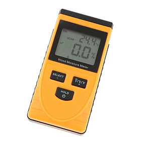 GM630 LCD Digital Wood Moisture Meter Humidity Meter Damp Detector Tester