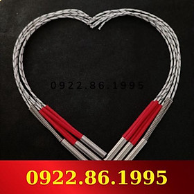 Mua Điện trở một đầu phi 6 Thanh gia nhiệt  điện trở nhiệt đốt nóng 1 đầu  điện trở đốt nóng đủ kích thước 220v hàng n