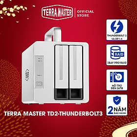Mua Thiết bị lưu trữ mạng DAS TerraMaster TD2-Thunderbolt 3 Hàng chính hãng