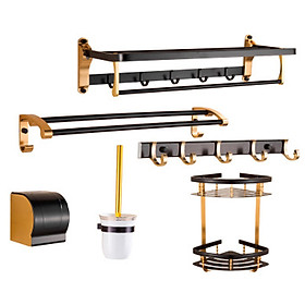 Mua Bộ phụ kiện phòng tắm 6 món phong cách Châu Âu Cao Cấp- Hàng Chính Hãng