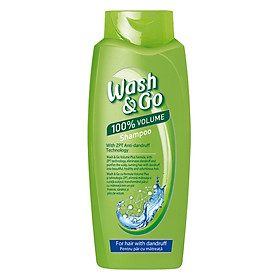 Dầu Gội Làm Dày Tóc WASH&GO - Dành Cho Tóc Gàu (400ml)