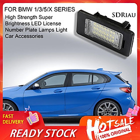 2 Đèn Led Siêu Sáng Cho Biển Số Xe Bmw 1 / 3 / 5 / X