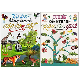 Từ điển tranh bằng rau củ quả + Từ điển bằng tranh các con vật