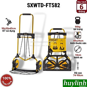 Xe kéo đẩy hàng 2 bánh Stanley SXWTD-FT582 - tải trọng 90kg - Hàng chính hãng