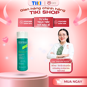 Sữa rửa mặt cho da dầu mụn NOREVA EXFOLIAC INTENSIVE FOAMING GEL 200ML