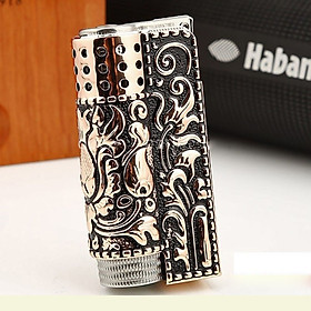 Mua Vỏ Hột Quẹt Bật Lửa Xăng Đá Imco JT001B Thiết Kế Đẹp Đôc Lạ - Dùng Xăng Bấc Đá Cao Cấp