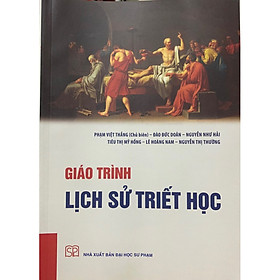 ￼Sách - Giáo Trình Lịch Sử Triết Học