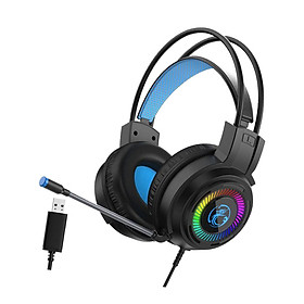 Mua Tai nghe Headphone Gaming Apera HD-480 Led chụp tai có mic cổng USB - Hàng chính hãng