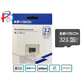 Mua Thẻ Nhớ Mirco SD Kbvision 32Gb Class 10 Chuyên Ghi Hình Cho Camera  Máy Ảnh và Điện Thoại - Hàng Chính Hãng