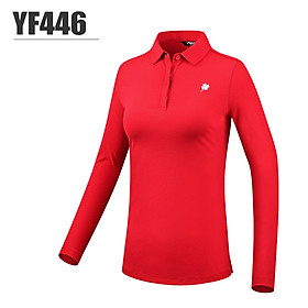 Áo dài tay golf nữ thu đông YF446 - Màu sắc nổi bật, giúp bạn thêm tự tin khi ra sân