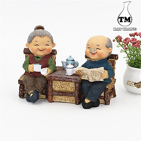 Mua Tượng Ông Bà Anh - Tượng Decor Trang Trí Bàn Làm Việc  Nhà Cửa