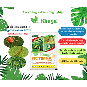 Thuốc sinh học trừ sâu Hợp Trí Actimax 50WG 10gr Đặc trừ Sâu - Bọ trĩ - Nhện đỏ
