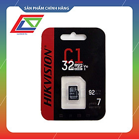 Thẻ nhớ Micro SD Hikvision HS-TF-C1(STD)/32G- Hàng Chính Hãng