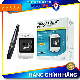 Máy đo đường huyết Accu Chek Instant cho kết quả nhanh, chính xác