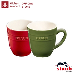 Mua Staub - Ly Gốm 350ml - Đỏ/ Xanh rêu/ Xanh đen