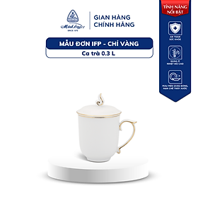 Mua Ca Trà Sứ Minh Long 0.30 L - Mẫu Đơn IFP - Chỉ Vàng