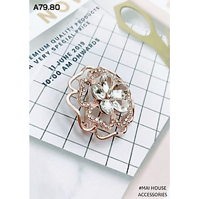 Cài áo hoa lượn sóng - A79