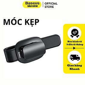 Mua Móc kẹp treo Baseus Platinum Vehicle Eyewear Clip ACYJN- Hàng chính hãng