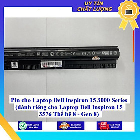 Mua Pin cho Laptop Dell Inspiron 15 3000 Series dành riêng cho Laptop Dell Inspiron 15 3576 Thế hệ 8 - Gen 8 - Hàng Nhập Khẩu New Seal