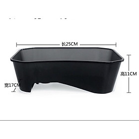 Bể nuôi rùa nhỏ - bể rùa mini nhựa PP kích thước 25x17x11cm petstore